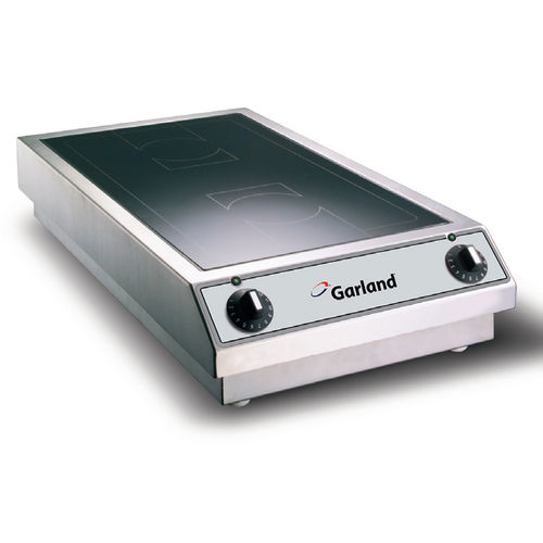 Table de cuisson à induction - GI-SH/DU/BA 10000 - Garland - professionnelle / 2 foyers / à poser