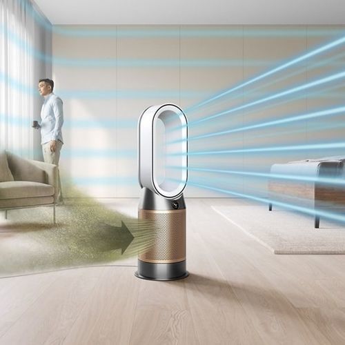 Purificateur d'air à filtre HEPA - HP09  - Dyson - à poser / résidentiel / de désinfection