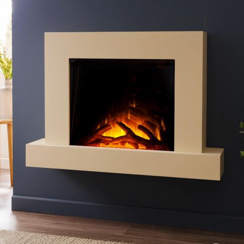 Cheminée électrique - JAEGER 600 - Flamerite Fires - murale / simple face / à foyer fermé
