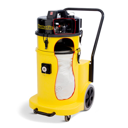 Aspirateur professionnel - HZD900 - Numatic - traîneau / à sec / avec fil