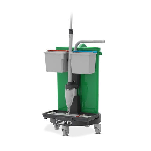 Chariot de ménage - NC0R - Numatic - professionnel / en plastique recyclé