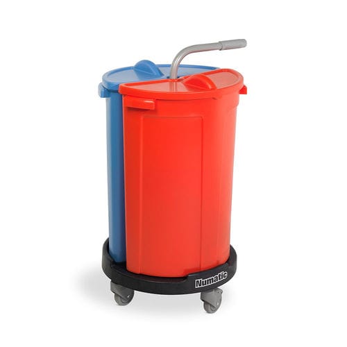 Chariot de ménage - NC2R - Numatic - poubelle / professionnel / en plastique recyclé
