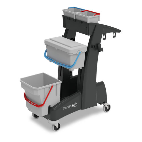 Chariot de ménage - MULTI-Matic MM7 - Numatic - poubelle / professionnel / en matières recyclées