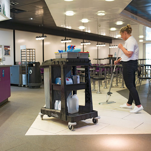 Chariot de ménage - ECO-Matic EM1 - Numatic - poubelle / professionnel / en plastique recyclé