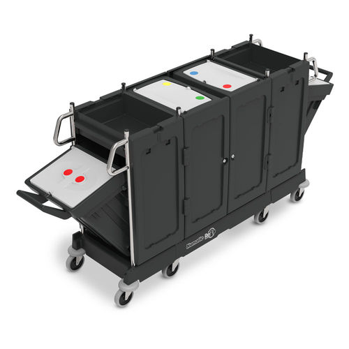 Chariot de ménage - PRO-Matic PM34 - Numatic - poubelle / professionnel / en polypropylène