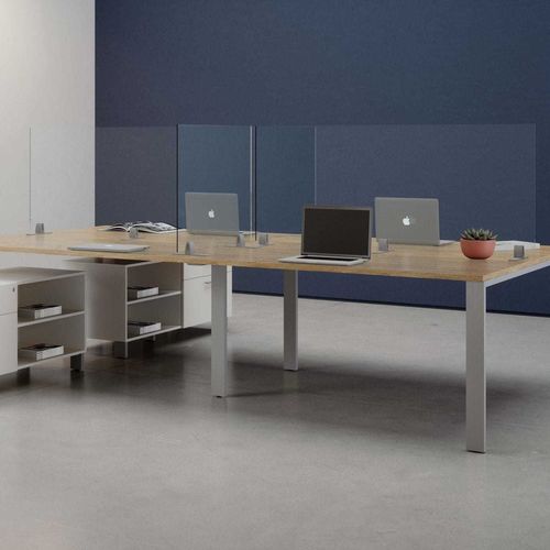 Séparateur de bureau sur bureau - MYGUARD - Office Furniture Group - en acrylique / transparent
