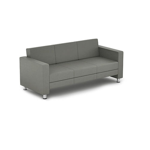 Canapé contemporain - TRIBUTE - Office Furniture Group - en cuir / marron / gris