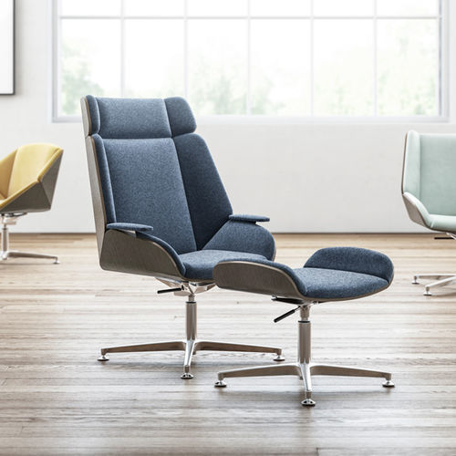 Chaise visiteur contemporaine - THEO ™ - KIMBALL Office - d'intérieur / en contreplaqué moulé / en contreplaqué