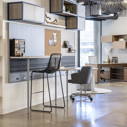Panneau de revêtement - WORK|ABLE® - KIMBALL Office - pour mur / en bois / en métal