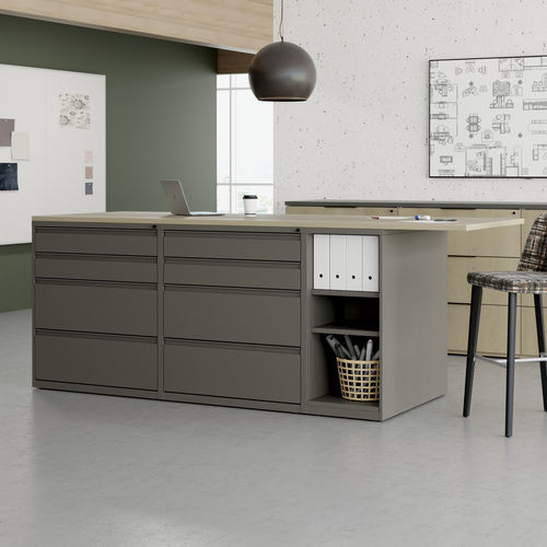 Bureau de direction - FOOTPRINT® - KIMBALL Office - sur pied / pour 2 personnes / contemporain