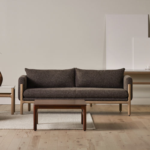 Canapé contemporain - KITHARA® - KIMBALL Office - en tissu / gris / marron