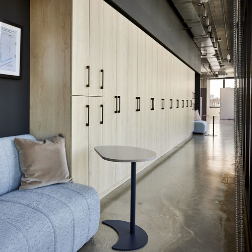 Casier vestiaire en métal - ALTERNA® - KIMBALL Office - en bois / professionnel / beige