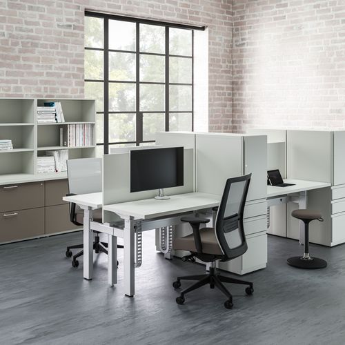 Caisson de bureau en bois - ALLOY® - KIMBALL Office - en métal / à 1 tiroir / à 2 tiroirs