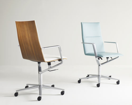 Fauteuil de bureau contemporain - SOLA - DAVIS - en tissu / professionnel / à roulettes