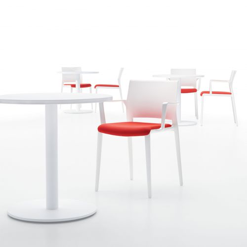 Chaise visiteur contemporaine - BAKHITA - GLOBAL totaloffice - d'intérieur / en polymère / tapissée
