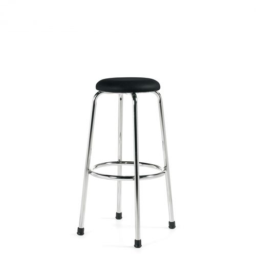 Tabouret de travail contemporain - INDUSTRIAL - GLOBAL totaloffice - en polyuréthane / avec repose-pieds / écolabel Greenguard®
