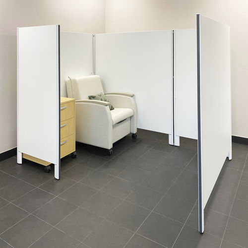 Cloison amovible - DPL5424 - GLOBAL totaloffice - stratifiée / de bureau / de concentration