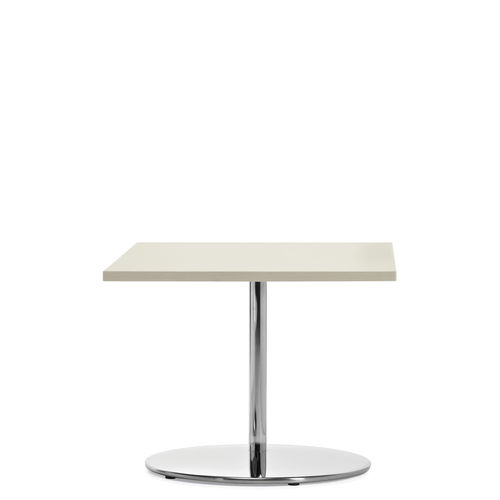 Table basse contemporaine - JEO - GLOBAL totaloffice - en stratifié / avec piètement en métal / ronde