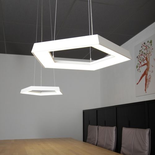 Luminaire suspendu - PENTAGON - Atomis - à LED / pentagonal / IP20