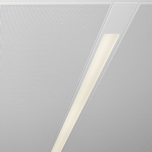 Luminaire encastrable au plafond - FUSION-K - Atomis - à LED / fluorescent / linéaire