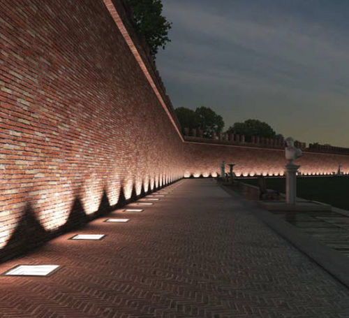Luminaire encastrable au sol - PIANA - MARTINI Illuminazione - halogène / à LED / carré