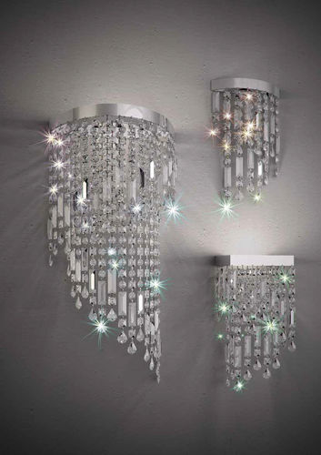 Applique murale contemporaine - MARTINI Illuminazione - d'intérieur / en cristal / courbée