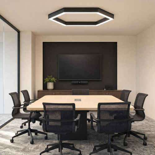 Luminaire suspendu - BLHC - Beta-Calco - apparent / à LED / hexagonal