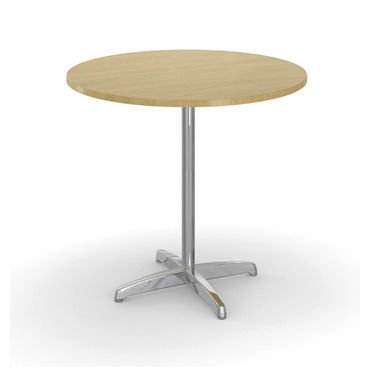 Table bistrot contemporaine - CAFE - AGATI - en stratifié / en placage de bois / en Solid Surface