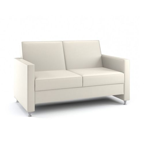 Canapé contemporain - TUXEDO - AGATI - en tissu / tapissé / blanc