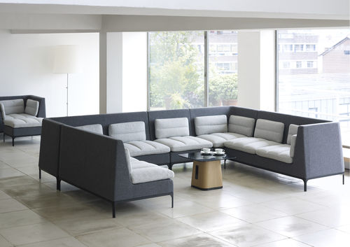 Canapé modulable - HAVEN - allermuir - contemporain / en tissu / multicolore