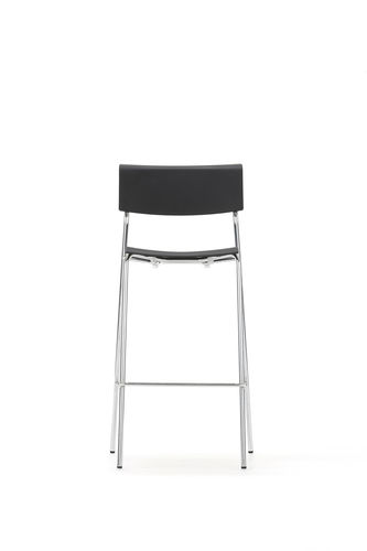 Chaise de bar contemporaine - LIP - allermuir - d'intérieur / en acier / en plastique
