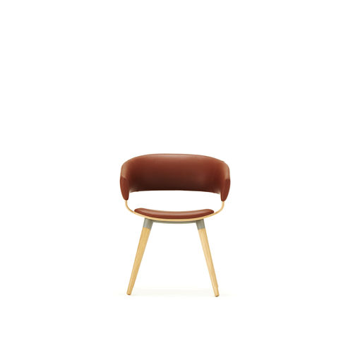 Chaise visiteur contemporaine - MOLLIE - allermuir - d'intérieur / en tissu / en acier