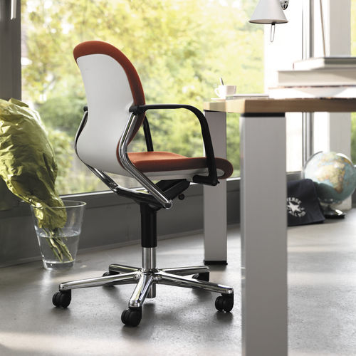 Chaise de bureau contemporaine - 21 FS-LINE  - Wilkhahn - d'intérieur / en tissu / en cuir