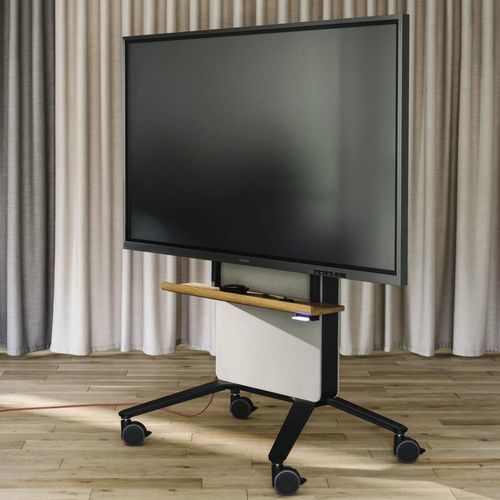Meuble multimédia contemporain - Confair Next DISPLAY RACK 442 - Wilkhahn - mobile / avec roulettes / pour salle de réunion