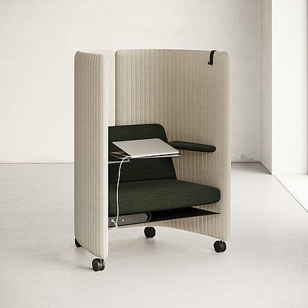 Canapé modulable - 780 INSIT - Wilkhahn - contemporain / en tissu / en cuir