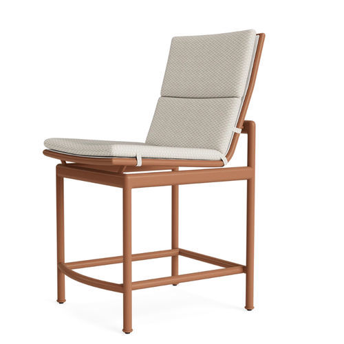 Tabouret de bar contemporain - SONORA - BROWN JORDAN - en aluminium / avec piètement en métal / sans accoudoirs
