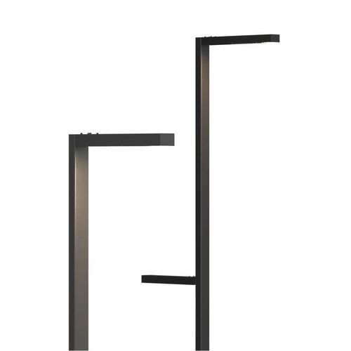 Lampadaire urbain - LINEA - Hess GmbH Licht + Form - contemporain / en fonte d'aluminium / en verre