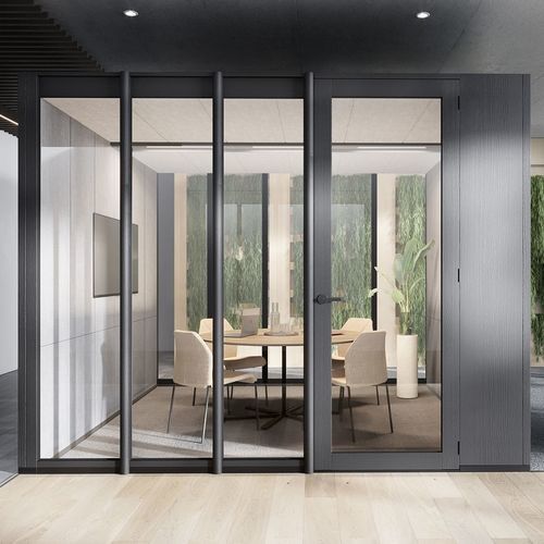 Cellule de concentration pour réunion - Focus Quiet Room - schiavello - acoustique / vitrée / avec porte vitrée