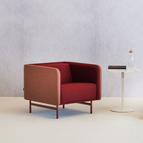 Fauteuil contemporain - Valli Float - schiavello - en tissu / en cuir / ergonomique