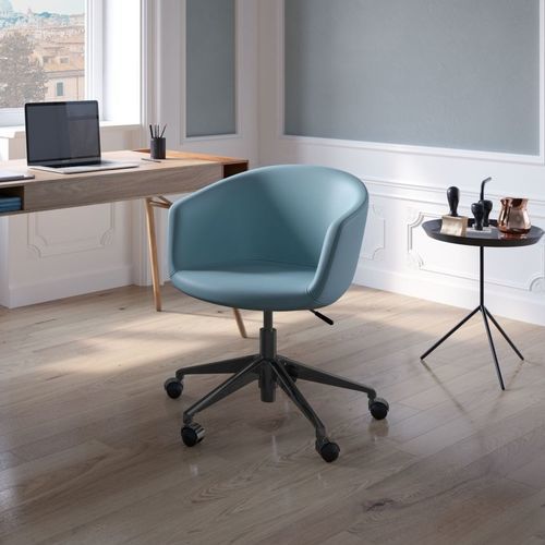 Chaise de bureau contemporaine - Colo  - schiavello - d'intérieur / en tissu / avec piètement en acier à revêtement par poudre