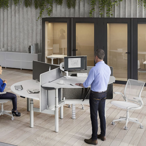 Poste de travail pour bureau - Krossi  - schiavello