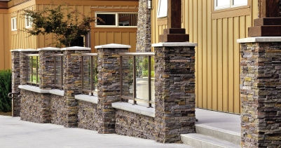Parement en pierre - PRO-FIT ALPINE LEDGESTONE - Cultured Stone Products - d'extérieur / rustique / décoratif