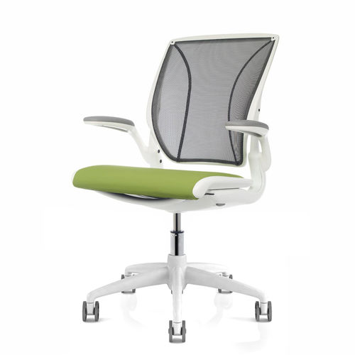 Fauteuil de bureau contemporain - DIFFRIENT WORLD - Humanscale - en résille / tapissé / à hauteur réglable