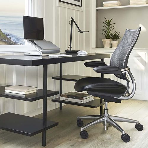 Chaise de bureau contemporaine - LIBERTY OCEAN - Humanscale - d'intérieur / en résille / en plastique