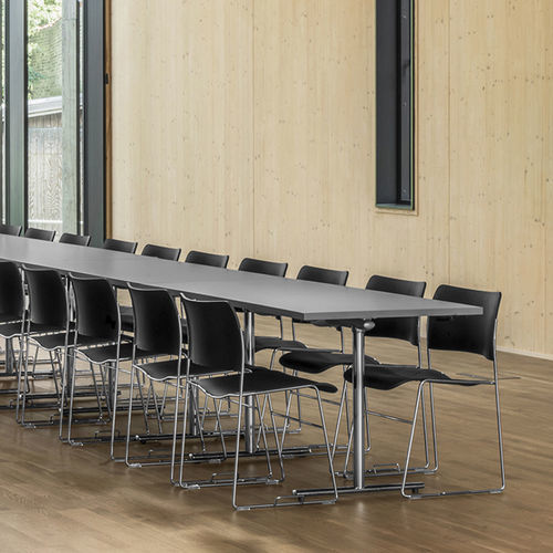 Table de réunion contemporaine - FLIP-TOP - HOWE - en stratifié / en mélaminé / en linoléum