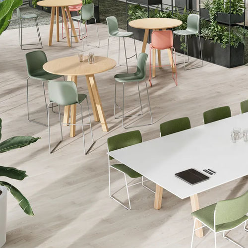 Table contemporaine - FOHF1AYR150830V30000 - HOWE - en bois / avec piètement en bois / rectangulaire