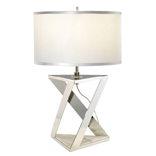 Lampe de table - AEGEUS - Elstead Lighting Ltd - en coton / en marbre / contemporaine