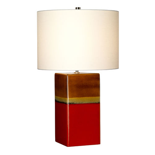 Lampe de table - ALBA  - Elstead Lighting Ltd - en soie / en céramique / contemporaine