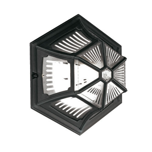 Applique murale classique - PARISH - Elstead Lighting Ltd - d'extérieur / en fonte d'aluminium / en verre