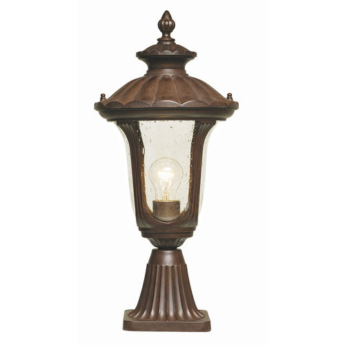 Borne d'éclairage résidentielle - CHICAGO - Elstead Lighting Ltd - classique / en acier / en verre soufflé